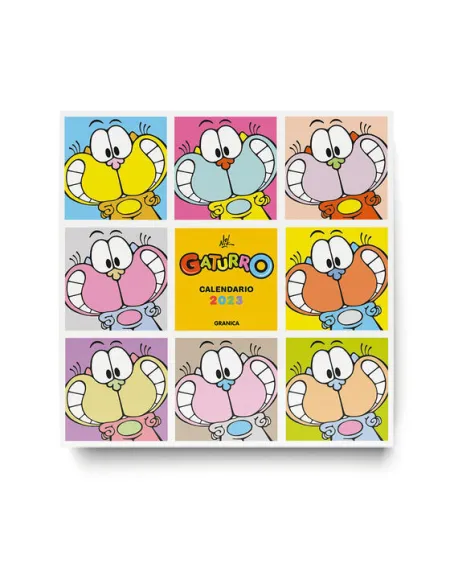 Gaturro 2023, Calendario de Pared