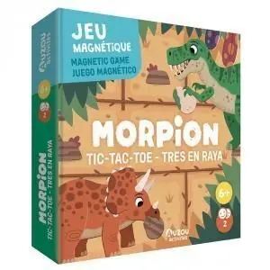 Morpion, Tres en Raya. Juego Magnetico