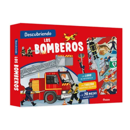 Descubriendo a los Bomberos. Tablero Magnetico