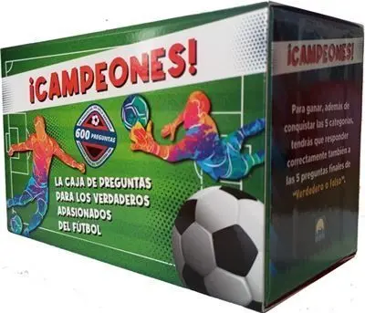 Campeones. Caja de Preguntas para los Verdaderos Apasionados del Futbol