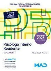 025 T1 Psicologo Interno Residente. Manual Preparacion Examen Pir