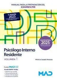 025 Simu Psicologo Interno Residente. Manual para Preparacion Examen Pir