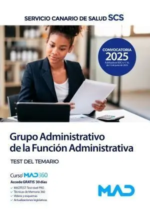 025 Test Grupo Administrativo de la Función Administrativa