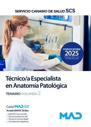 025 T2 Tecnico/A Especialista en Anatomia Patologica