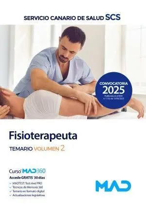 025 T2 Fisioterapeuta Servicio Canario de Salud