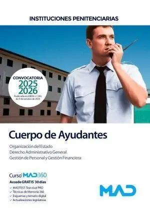 025 Cuerpo de Ayudantes de Instituciones Penitenciarias