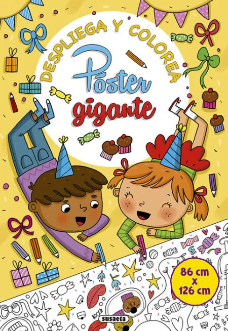 Poster Gigante 2. Despliegha y Colorea 86Cmx126Cm