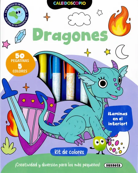 Dragones ( Kit de Colores / Laminas en el Interior)