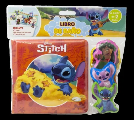 Stitch. Libro de Baño