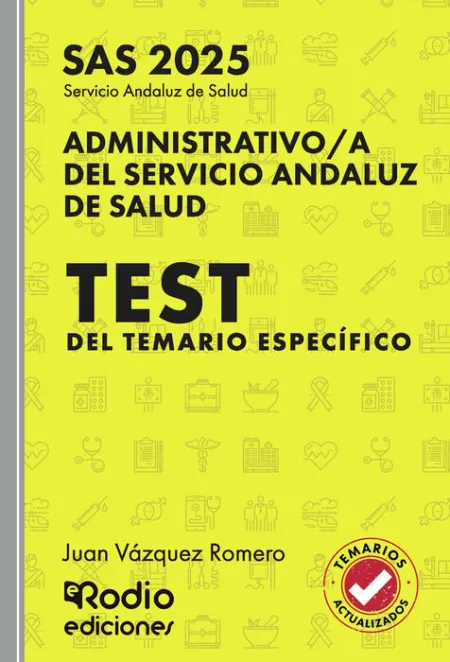 Administrativo/A Servicio Andaluz Salud Sas 2025 Test
