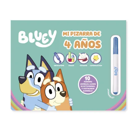 Bluey-Mi Pizarra de 4 Años