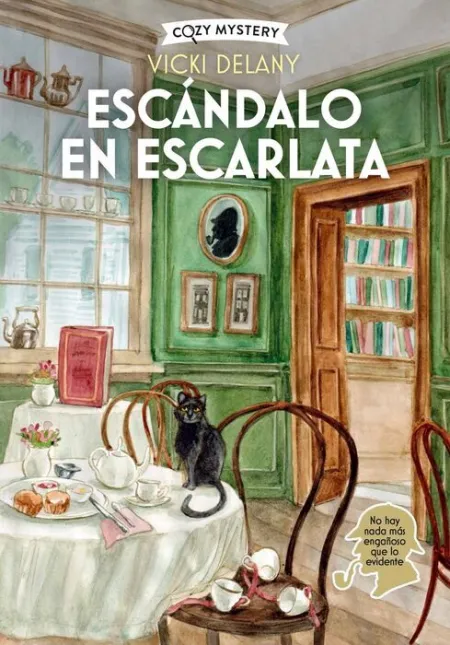 Escándalo en Escarlata (Cozy Mystery)