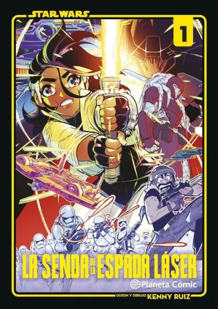 Star Wars. La Senda de la Espada Láser Nº 01 (Manga)