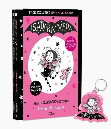 Isadora Moon 1 y 2 - Pack Con: Isadora Moon Va Al Colegio Isadora Moon Va de e