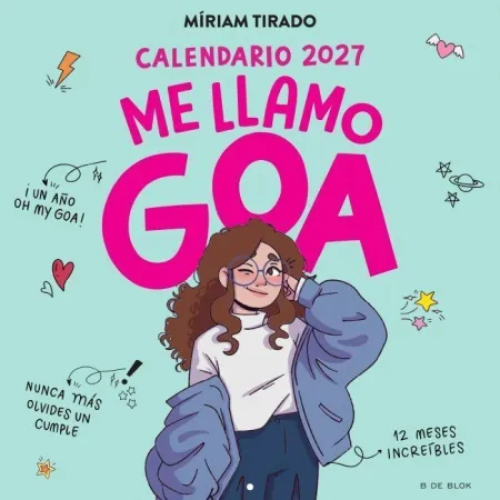 Calendario 2027 - me Llamo Goa