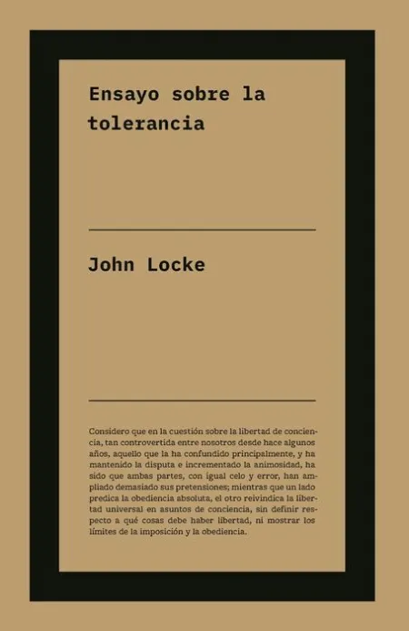 Ensayo Sobre la Tolerancia