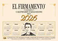 2026 Calendario Zaragozano Mesa Vertical