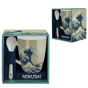 Taza Cuchara Onda Hokusai