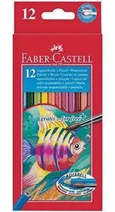 Faber Castell Lapices Acuarelables 12 Und