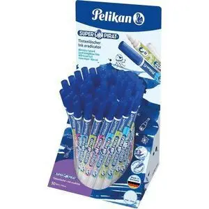 Expositor 50 Borratintas Pelikan Superpirat 850B