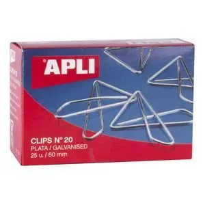 Apli Clips Mariposa N20 60Mm -Caja 20 Unds Mod. 11915