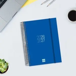 Finocam 26-27 Agenda Escolar Espiral E10 Dp Azul