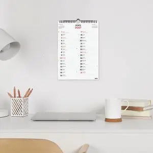 Finocam Calendario Pared 2027 Dos Columnas M