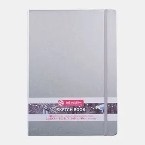 Talens Cuaderno Bocetos 21X30 80H 140G Plata