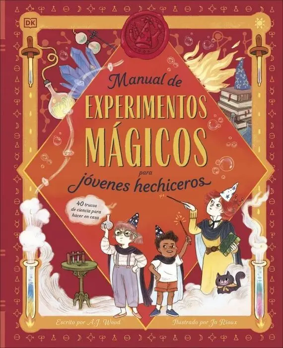 Manual de Experimentos Mágicos para Jóvenes Hechiceros