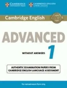 014 Cambridge English: Advanced (Cae) 1 (2015 Exam) Student's Book With Answers
