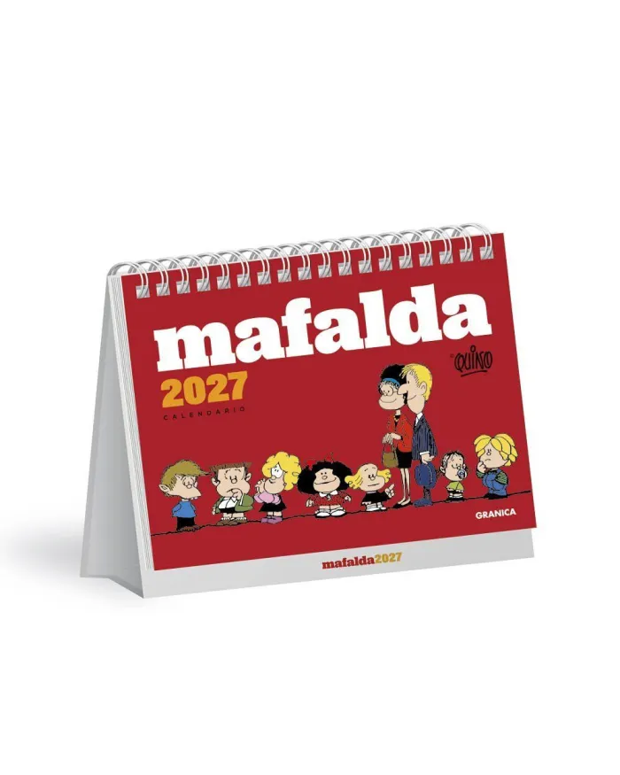 2027 Calendario Mafalda Escritorio