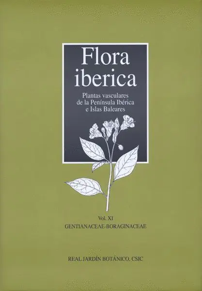 Flora Ibérica. Vol. Xi. Gentianaceae-Boraginaceae