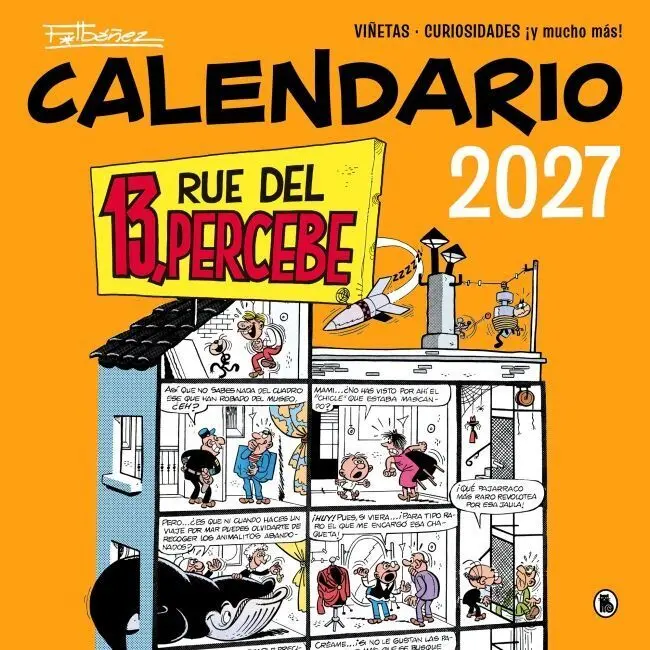 Calendario 13, Rue del Percebe 2027