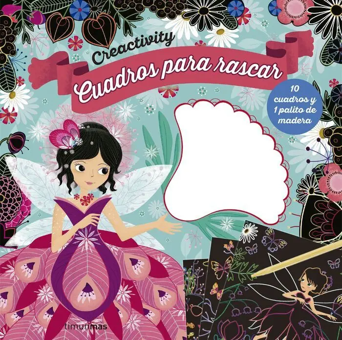 Creactivity. Cuadros para Rascar. Hadas