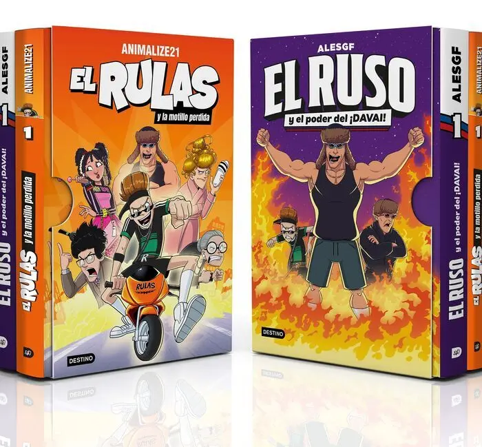 Estuche el Rulas 1 + el Ruso 1
