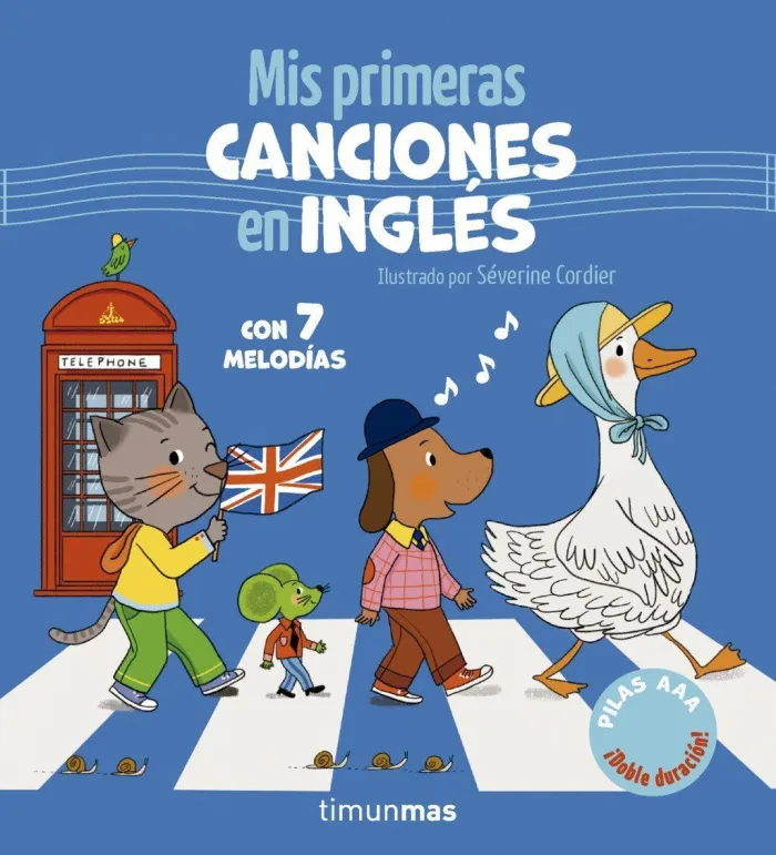 Mis Primeras Canciones en Inglés. Con 7 Melodías