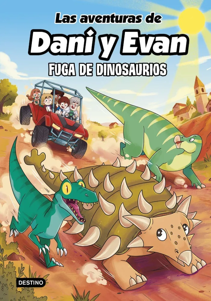 Las Aventuras de Dani y Evan 16. Fuga de Dinosaurios