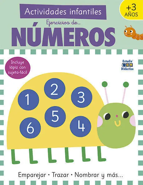 Actividades Infantiles de Numeros + Lapiz