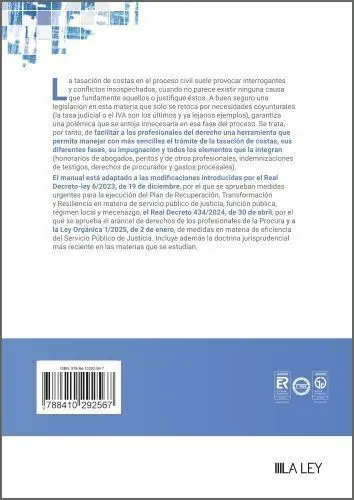 Tasación de Costas Civil: Liquidación, Impugnación y Ejecución
