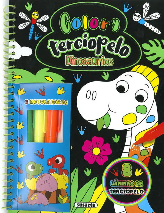 Color y Terciopelo Dinosaurios Ref 3795-1