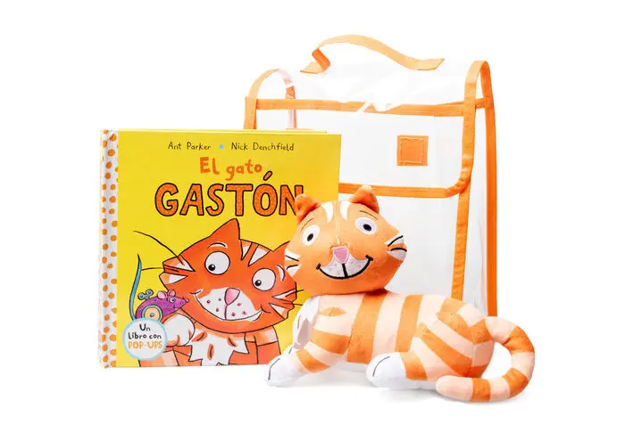 Pack el Gato Gastón ( Libro+Muñeco)