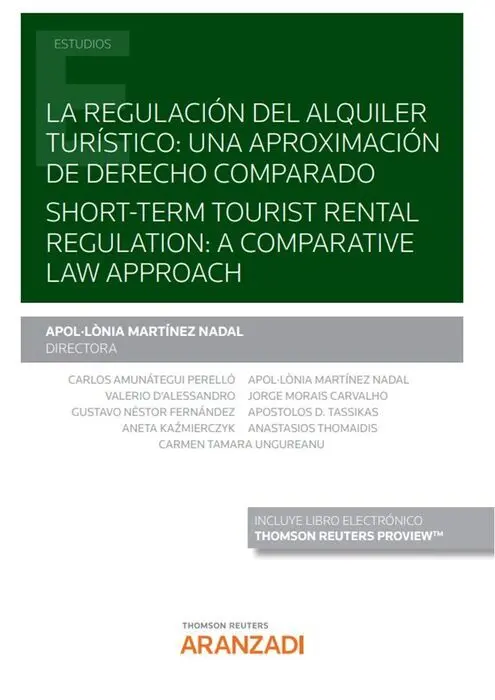 La Regulación del Alquiler Turístico: una Aproximación de Derecho Comparado. Sho