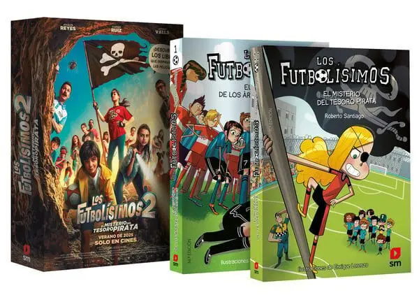 Pack los Futbolisimos 2 Vol1/Vol10: Misterio Arbitros Domidos+Misterio Tesoro Pirata