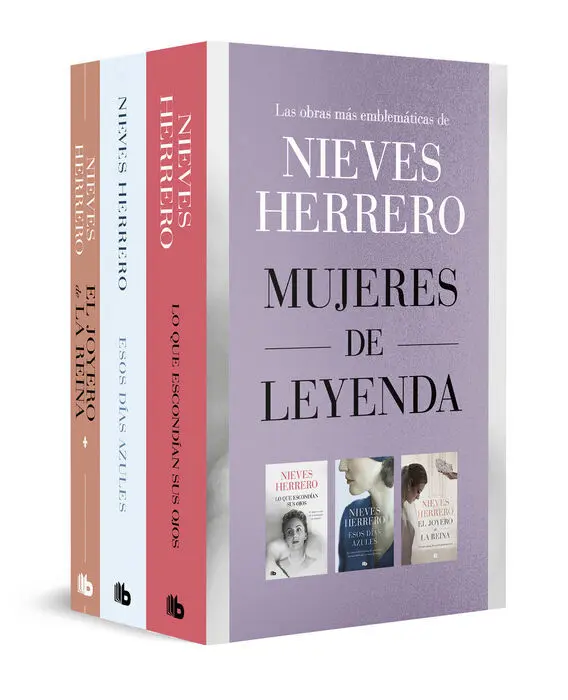 Pack 3Vols Mujeres de Leyenda (Lo que Escondían Sus Ojos/ esos Días Azules/ el Joyero de la Reina