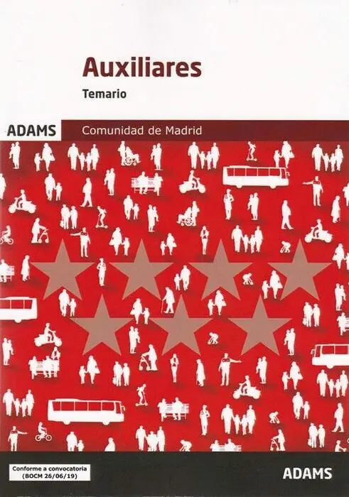 Temario Auxiliares Administrativos Comunidad de Madrid