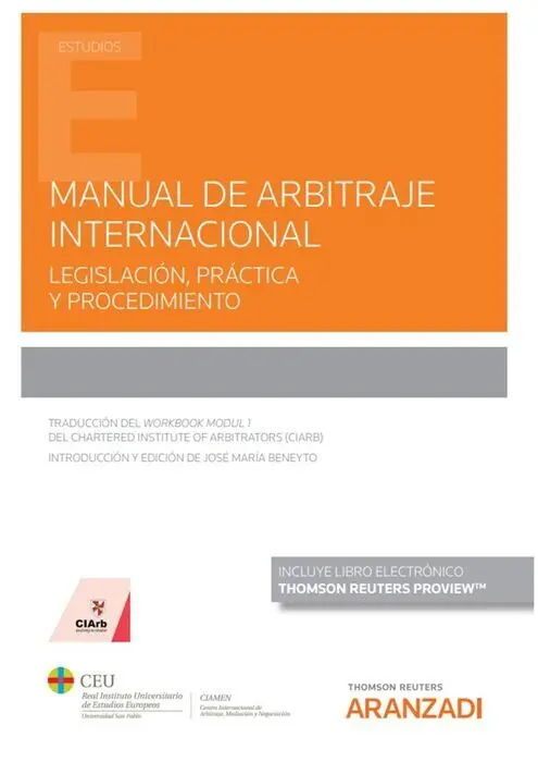 Manual de Arbitraje Internacional (Papel + E-Book)