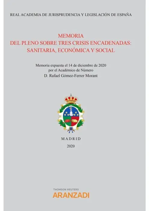 Memoria del Pleno Sobre Tres Crisis Encadenadas: Sanitaria, Económica y Social