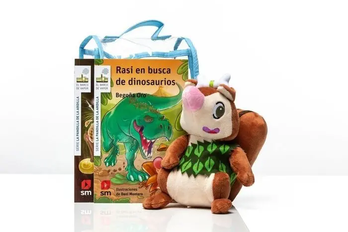 Pack 2 Libros + Muñeco Rasi Cavernícola