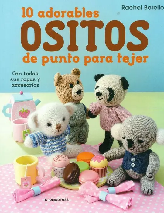 10 Adorables Ositos de Punto para Tejer