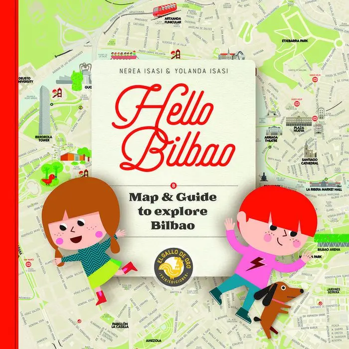 Hello Bilbao Map & Guide To Explores Bilbao -Ingles